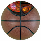 Vloeiende verbinding Abstracte kunst Basketbal (Rechts)