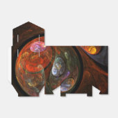 Vloeiende verbinding Abstracte kunst Bedankdoosjes (Uitgevouwen)