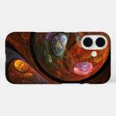 Vloeiende verbinding Abstracte kunst Case-Mate iPhone Case (Achterkant (horizontaal))