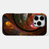 Vloeiende verbinding Abstracte kunst Case-Mate iPhone Case (Achterkant (horizontaal))