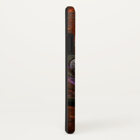 Vloeiende verbinding Abstracte kunst Case-Mate iPhone Case (Achterkant/rechts)