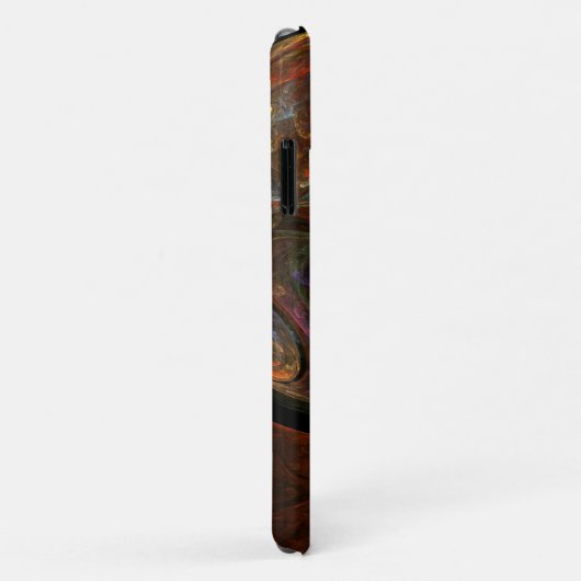 Vloeiende verbinding Abstracte kunst Case-Mate iPhone Case (Achterkant/rechts)
