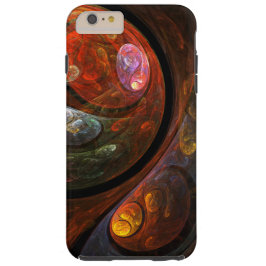 Vloeiende verbinding Abstracte kunst iPhone 16 Pro Hoesje