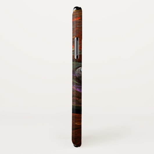 Vloeiende verbinding Abstracte kunst Case-Mate iPhone Case (Achterkant / rechts)