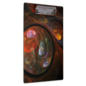 Vloeiende verbinding Abstracte kunst Klembord (Rechts)