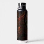 Vloeiende verbinding Abstracte kunst Waterfles (Rechts)