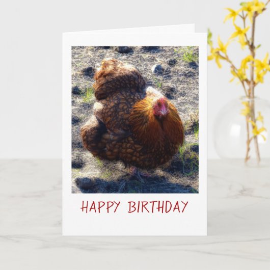 Vloeiende vogeldag kaart (Gele Bloem)