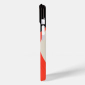 Vloeiende vormen met cirkels Case-Mate iPhone case (Achterkant / Links)