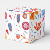 Vloeiende Waterverf weduwschap Bedankdoosjes (Achterkant)