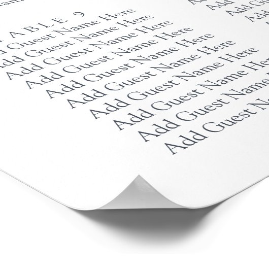 Vloeiende weduwen poster (Hoek)