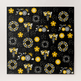 Vloeiende winkel, gebarentaal, puzzel