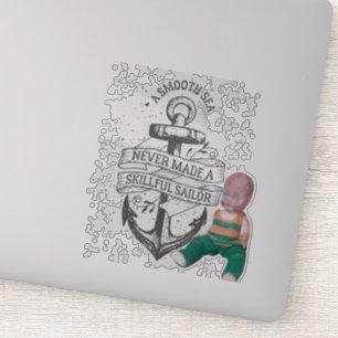 Vloeiende Zeeen - Geslachte Bobbies - sticker