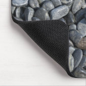 Vloeiende zwarte kieuwen muismat (Hoek)