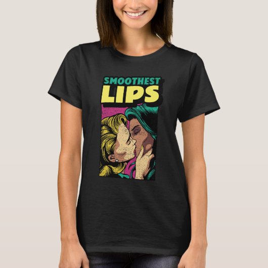 Vloeiendste lippen t-shirt (Voorkant)