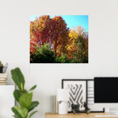 Vloeienkleuren van Maine Poster (Thuiskantoor)