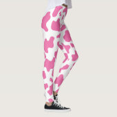 Vloeienstaafdruk Cute Strawberry Cow pet print Leggings (Rechts)