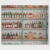 Vloeiflessen Cadeaupapier (Vlak)