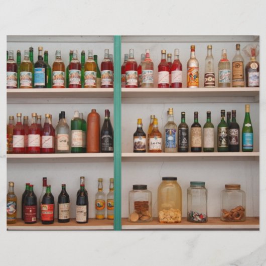 Vloeiflessen Flyer (Voorkant)