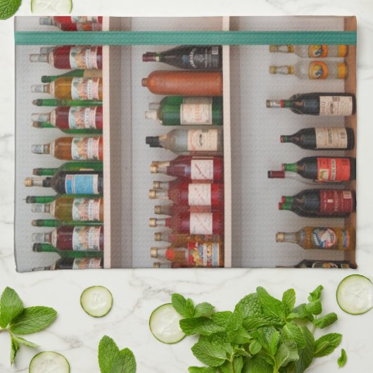 Vloeiflessen Theedoek (Gevouwen)