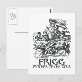 Vloeiing Briefkaart (Voorkant / Achterkant)