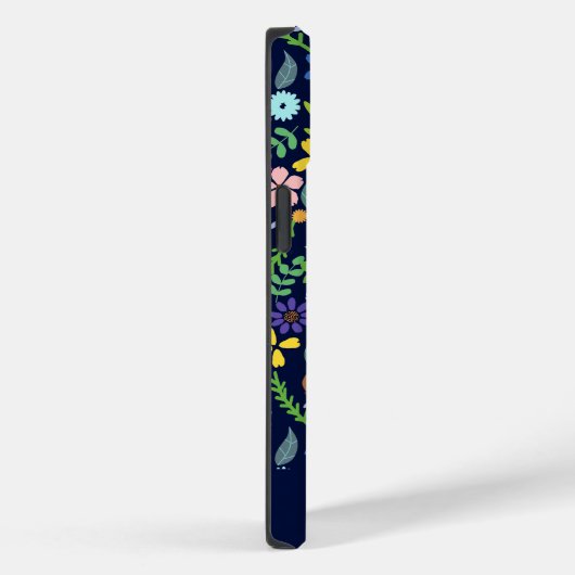 Vloeiing Modern Floral Case-Mate iPhone Case (Achterkant / Rechts)