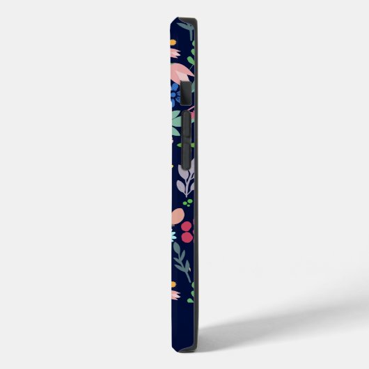 Vloeiing Modern Floral Case-Mate iPhone Case (Achterkant / Links)