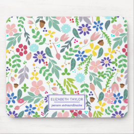 Vloeiing Modern Floral Muismat