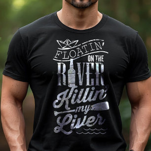 Vloeiing op de rivier de Killin, mijn liefdevolle, Tri-Blend Shirt