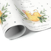 Vloeiing van Boerderij van de Heilige Koe Kinder e Cadeaupapier (Rol Hoek)