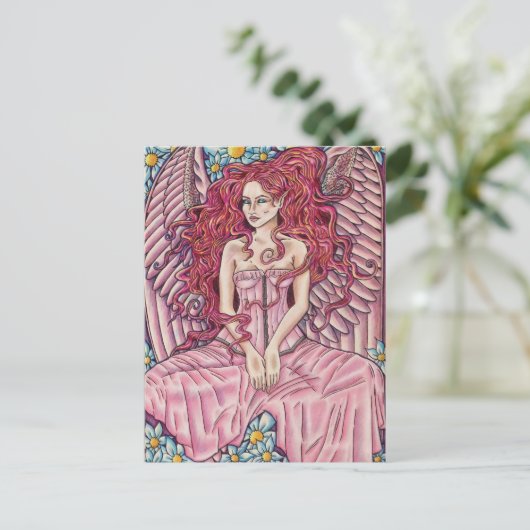 Vloeiingsfrequentie Briefkaart (Staand voorkant)