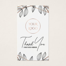 Vloeiingsgeometrisch lijst visitekaartje