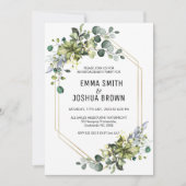 Vloeiingsgeometrische Verlovingen Kaart (Voorkant)