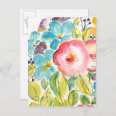 Vloeiingsverplaatsing II Briefkaart (Voorkant / Achterkant)