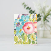 Vloeiingsverplaatsing II Briefkaart (Staand voorkant)