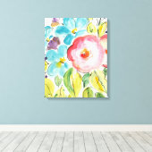 Vloeiingsverplaatsing II Canvas Afdruk (Insitu (Houten vloer))