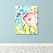Vloeiingsverplaatsing II Canvas Afdruk (Insitu (Houten vloer))