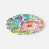 Vloeiingsverplaatsing II Papieren Bordje (Gekanteld)