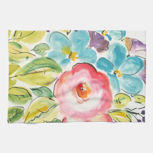 Vloeiingsverplaatsing II Theedoek (Horizontaal)