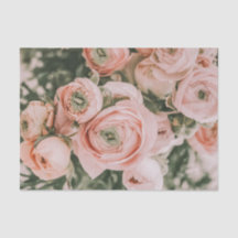 VLOEIPAPIER : BLOEMEN : PIJONEN