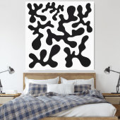 Vloeipapier Canvas Afdruk (Insitu (Slaapkamer))
