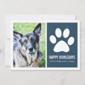 Vloeisterkaarten voor gezelschapsdieren feestdagenkaart (Voorkant)