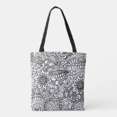 Vloeistof 2 tote bag (Achterkant)