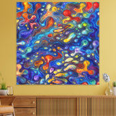 Vloeistof Canvas Afdruk (Insitu (Woonkamer))