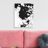 Vloeistof Canvas Afdruk (Insitu (Woonkamer))