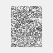 Vloeistof Fleece Deken (Voorkant)