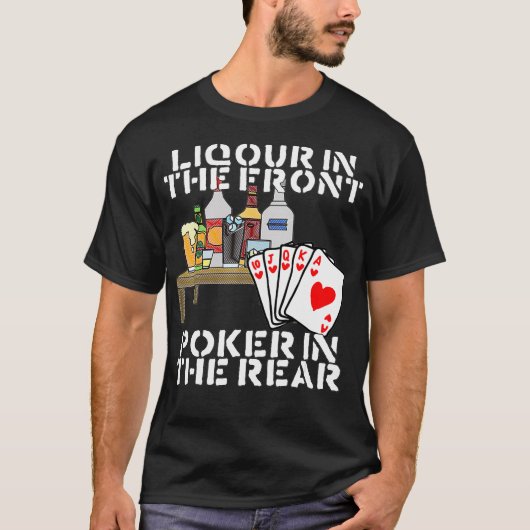 Vloeistof in de voorpoker achteraan _1  t-shirt (Voorkant)