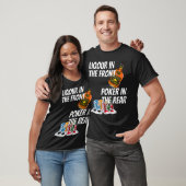 Vloeistof in de voorpoker achteraan _3  t-shirt (Unisex)