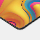 Vloeistof Plastic Neon Abstract Bureaumat (Hoek)