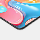 Vloeistof Plastic Neon Abstract Bureaumat (Hoek)