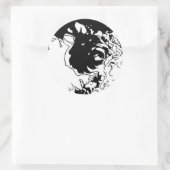 Vloeistof Ronde Sticker (Tas)